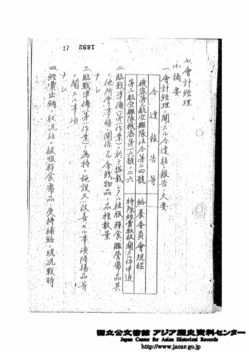 第131海軍航空隊戦時日誌 自昭和20年1月1日至昭和20年